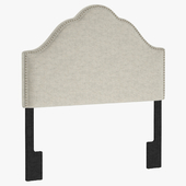 PU5477 Glam Upholstered Arch Headboard by Pulaski