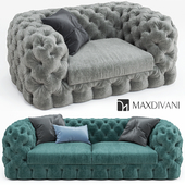 Sofa and chair MaxDivani AUTOGRAFO