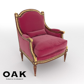 OAK Upholstered Armchair  - mg3141