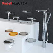 KARTELL by LAUFEN Bathroom Set - Faucets / Mixers &amp; Accessories