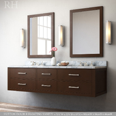 HUTTON DOUBLE FLOATING VANITY