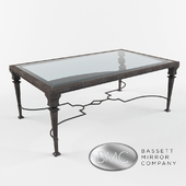 Lido wrought iron cocktail table