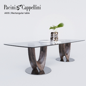 Pacini Cappellini AXIS Rectangular table