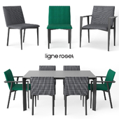 Ligne Roset Mogador chair | Frost table