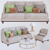Pastoral Series Sofa and Armchair
