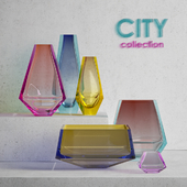 Moser City vases collection