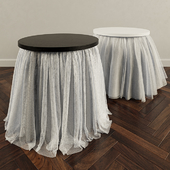 tutu skirts for side table | The table in skirts tutu