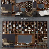 Wall + chairs Natuzzi