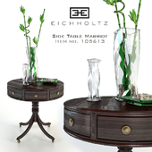 Столик Eichholtz Side Table Marriot с вазами