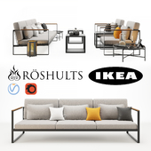 Roshults "garden easy" set and IKEA accessories