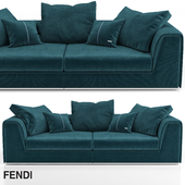 Fendi Casa Prestige Sofa Blue