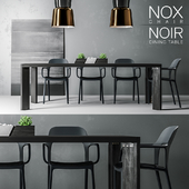 NOX &amp; NOIR tables &amp; chairs