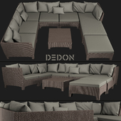 Modular Couch collection Barcelona Dedon