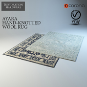 RH Ayara rug collection