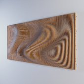 Wood 3D Panno