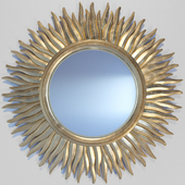 Decorative crafts CARVED WOOD MIRROR