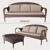 3-Seater Sofa collection Tango Dedon