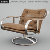 Gardner Leaver for Steelcase Leather Lounge Chair