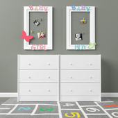 Creative frame for baby
