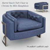 Barrel Back Club Chair