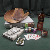 Cowboy Poker Set