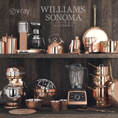 Williams Sonoma Copper Set