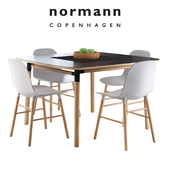 Normann Copenhagen Form Table and Chair