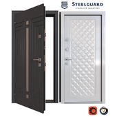 Input metal door SteelGuard Komo