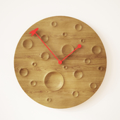 Around the Moon in 60 Minutes - The Wall clock