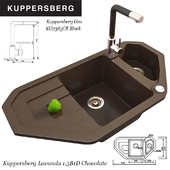 Кухонная мойка Kuppersberg Lavanda 1.5B1D Chocolate
