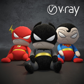 Мягкие игрушки-супергерои из вселенной DC