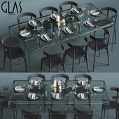 Glas Italia table set