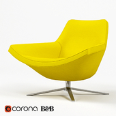 "B&B" Italia Metropolitan '14 chair