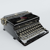 Typewriter Royal Portable Standard Model O 1936