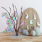 Easter decorative set