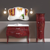 Итальянская мебель для ванной комнаты Tulip, фабрики Proteo Arredo