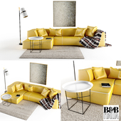 B &amp; B italia Bend Sofa