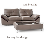 Upholstered furniture PRESTIGE Italdesign factory.
