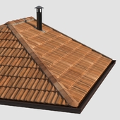 French tile roof