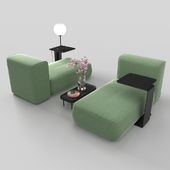 Modern modular sofa set
