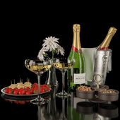 Bollinger Champagne Set
