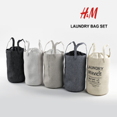 Корзина-сумка для белья H&M