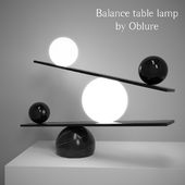 "Balance" lamp by Victor Castanera. Oblure