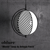"Mondo" lamp by Antonio Facco. Oblure