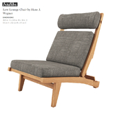 Low Lounge Chair by Hans J. Wegner