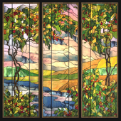 Stained glass Trees