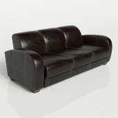 Office leather sofa
