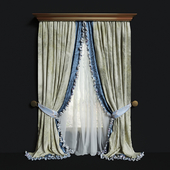 Curtain with eaves