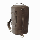 Vintage  Leather Travel Backpack
