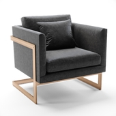 Thayer Coggin Lounge Chair by Milo Baughman